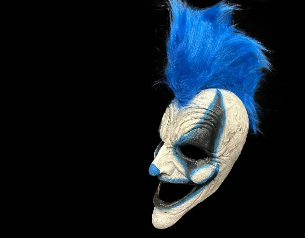 Oktober - Punk Blue Mohawk Killer Clown
