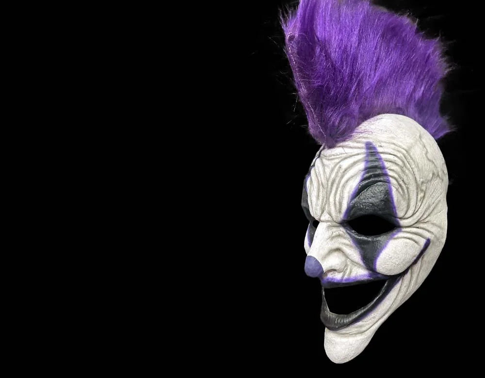 Oktober - Punk Purple Mohawk Killer Clown