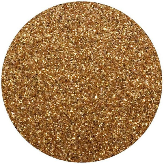 Glitter Heat Transfer Vinyl - Light Gold, 20" H X 12" W (Foot)