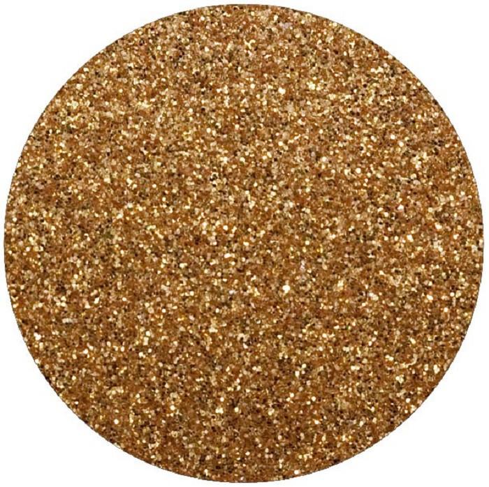 Glitter Vinyl Heat Transfer Vinyl Fabric - Old Gold, 20" Width (1 Foot)