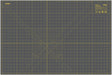 Grey Rotary Cutting Mat 24in x 36in