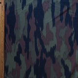 Swim Knit Poly Spandex Vertical Camo