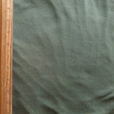 Brushed Back Jersey Knit Fabric Olive Green Striped Poly Spandex