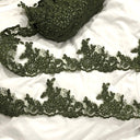Beaded Corded Lace Trimming 4"