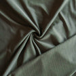 Brushed Back Jersey Knit Fabric Olive Green Striped Poly Spandex
