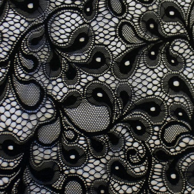 Stretch Lace Nylon Spandex in Solid Colors
