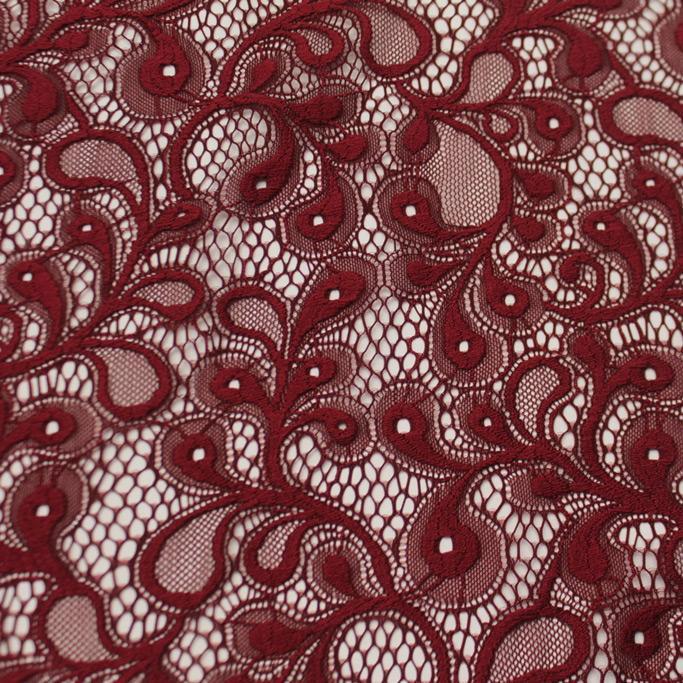 Stretch Lace Nylon Spandex in Solid Colors