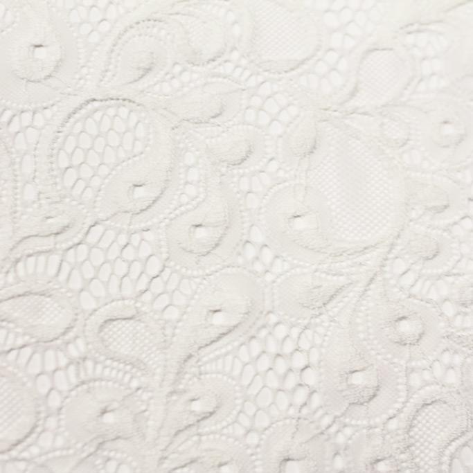 Stretch Lace Nylon Spandex in Solid Colors