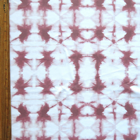 Athletic Jersey Knit Poly Spandex Blush Pink Tie Dye