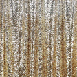 Ombre Stretch Mesh Sequin Polyester Fabric - Blue/Silver, 46" Width (1 Yard)