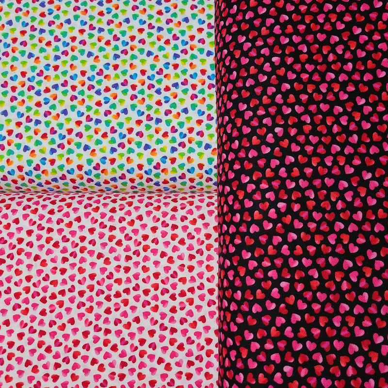 Quilting Cotton Ombre Hearts Timeless Treasures