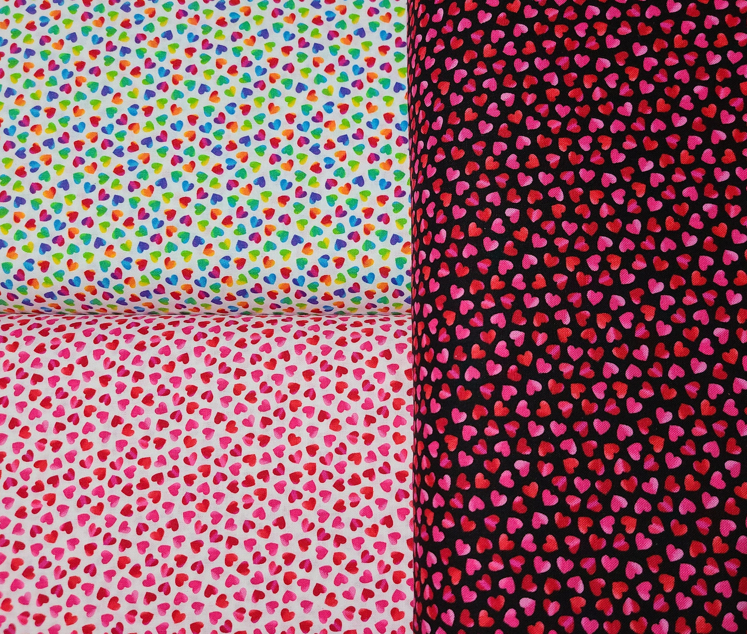 Quilting Cotton Ombre Hearts Timeless Treasures