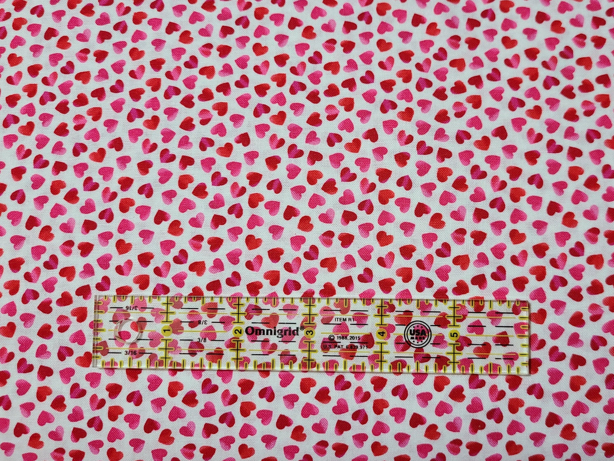 Quilting Cotton Ombre Hearts Timeless Treasures