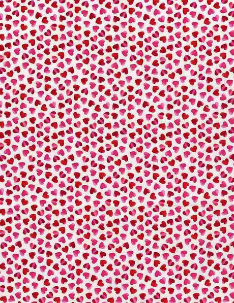 Quilting Cotton Ombre Hearts Timeless Treasures