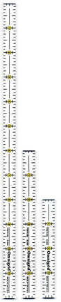 Acrylic Quilt Marking Ruler Set
