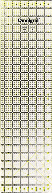 Acrylic Quilting Ruler 6.5in x 24in Clear