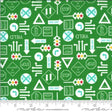 Cotton Fabric On The Go Green Light 44"/45"
