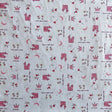 Poly Cotton Jersey Knit Once Upon a Time 35" Remnant