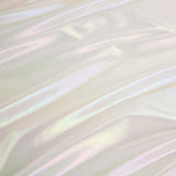 Foiled Spandex Opal Rainbow Fabric
