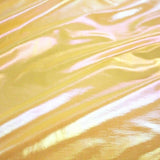 Foiled Spandex Opal Rainbow Fabric