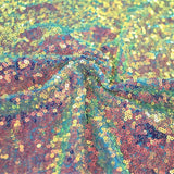 Sequin Mesh Stretch Fabric