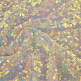 Sequin Mesh Stretch Fabric