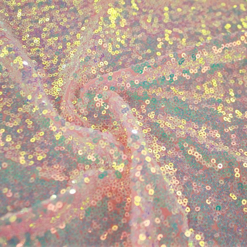 Sequin Mesh Stretch Fabric