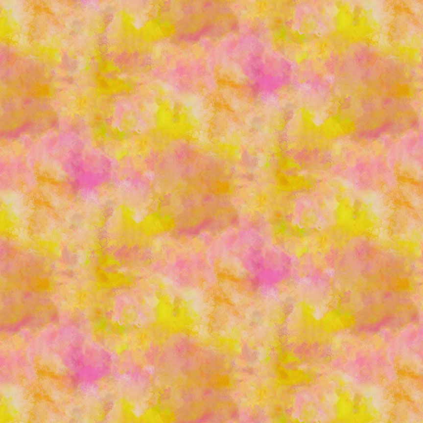 Cotton Quilting Fabric Orange Gelato Texture Wild Beauty 44/45"