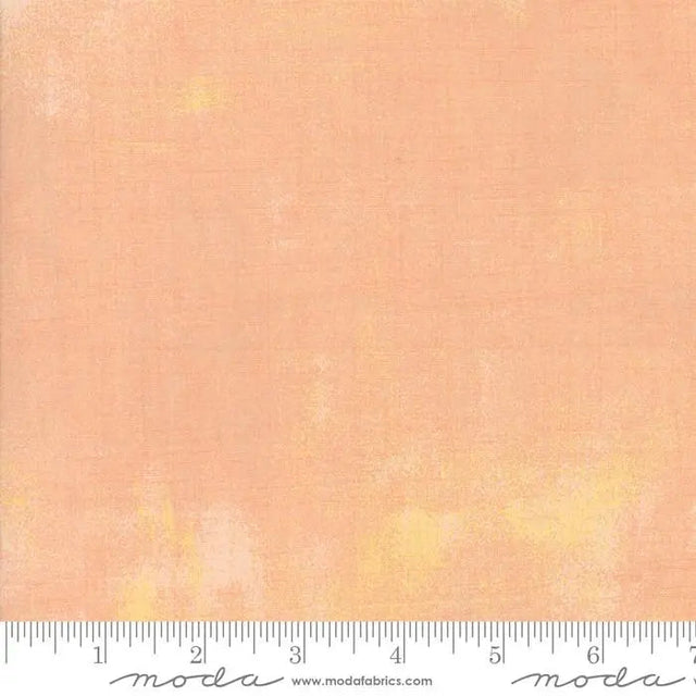 Cotton Fabric Orange Grunge Basics Peach Nectar 44/45"
