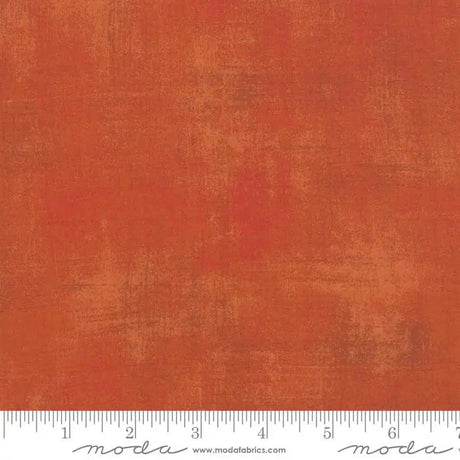 Cotton Fabric Orange Grunge Basics Pumpkin 44/45"