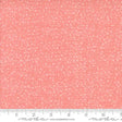 Cotton Print Orange Peach Superbloom Dotty Thatched Fabric