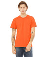 Bella Canvas 3001 Airlume Combed And Ring-Spun Cotton Fabric - Orange, Crewneck, Short Sleeve, Unisex (1 Piece)