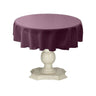 Dull Bridal Satin Fabric - Solid Color, 51" Round (1 Piece)