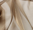 Organdy Gold Polyester Fabric - Gold Sheer Matte Luster, 58/60" Width