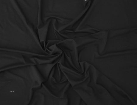 Bamboo Spandex Jersey Knit Black