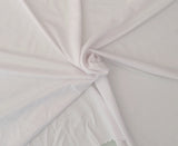 Bamboo Spandex Jersey Knit White