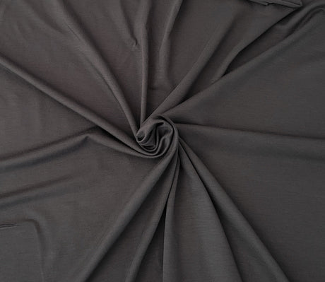 Bamboo Spandex Jersey Charcoal