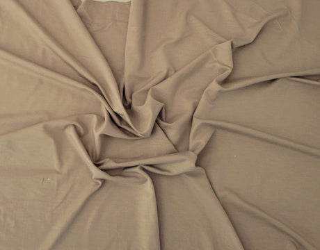 Bamboo Spandex Jersey Toffee