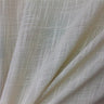 Origin Fabric Polyester Fabric - Solid Textured Sheer, 110" Width, White, Ivory, Cream, Stone (1 Yard)