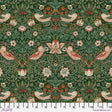 Quilting Cotton Original Morris Strawberry Thief Green