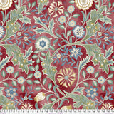 Wide Quilt Backing Wilhelmina Crimson 108" Original Morris & Co.