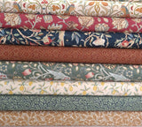 Quilting Cotton Orkney Collection William Morris Floral 100% Cotton