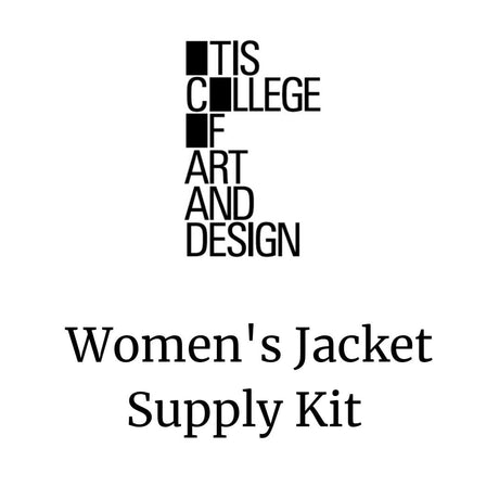 Otis Women's Jacket Supply Kit 100 Percent Wool Fabric - Flannel, Donegal, Black, Dark Brown, Light Brown, Lt. Grey, Maroon, Medium Brown, Navy, Red