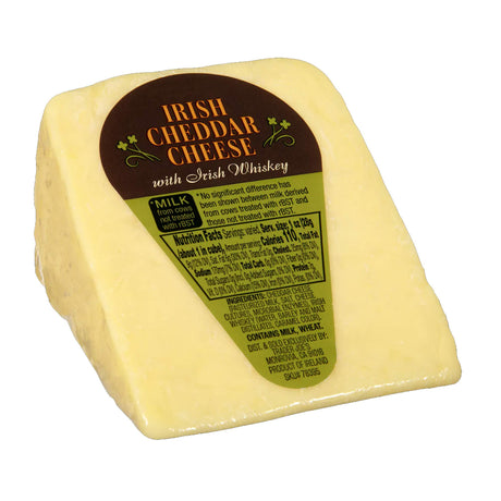 Irish Cheddar Cheese with Irish Whiskey