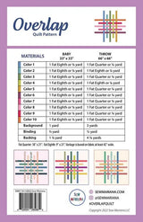 Quilt Pattern by Sew Mariana Overlap