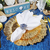 Gold Reef Acrylic Charger Plate 13 Inch