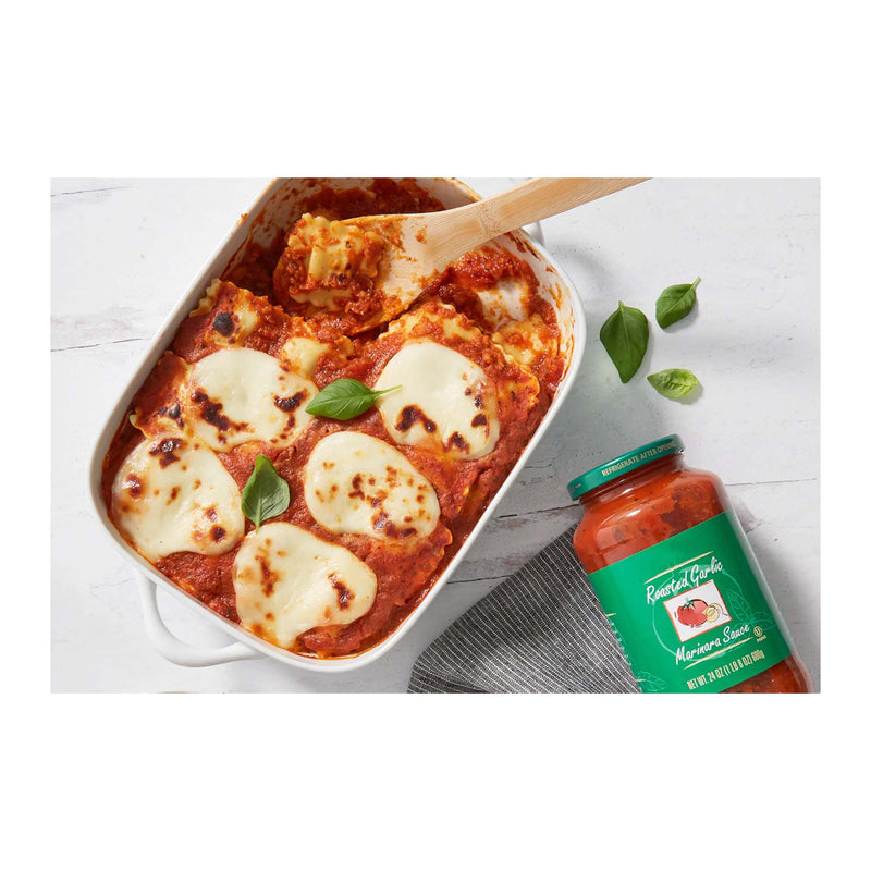 Roasted Garlic Marinara Sauce – Classic Italian-Style Tomato Sauce with Herbs & Roasted Garlic