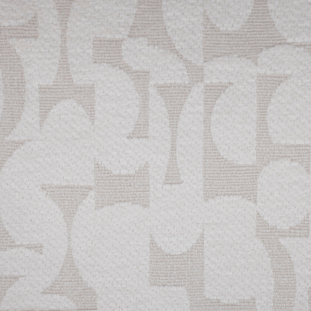 Chenille Jacquard Upholstery Fabric - Pablo Geometric