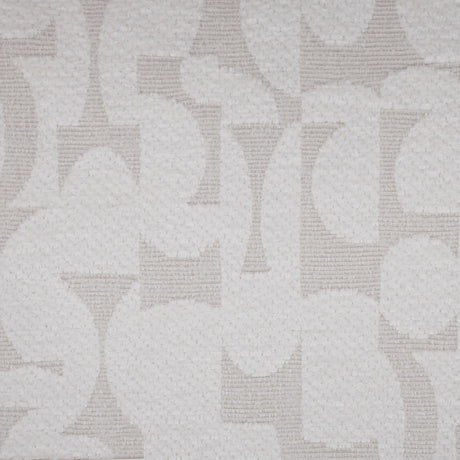 Chenille Jacquard Upholstery Fabric - Pablo Geometric