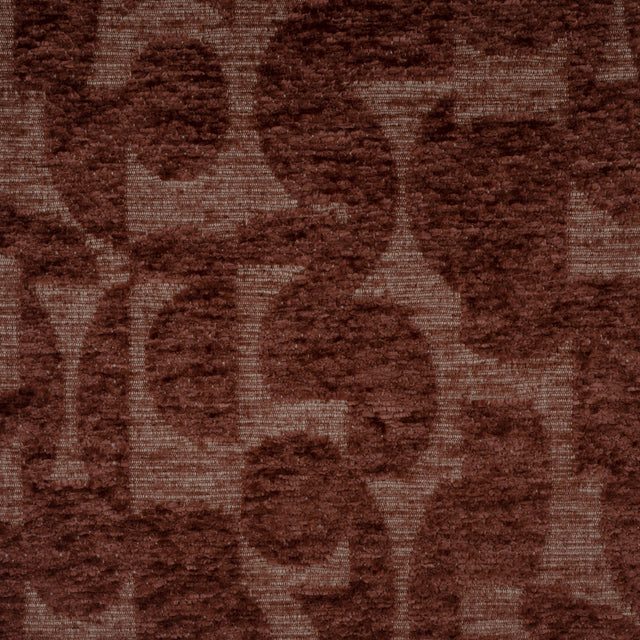 Chenille Jacquard Upholstery Fabric - Pablo Geometric